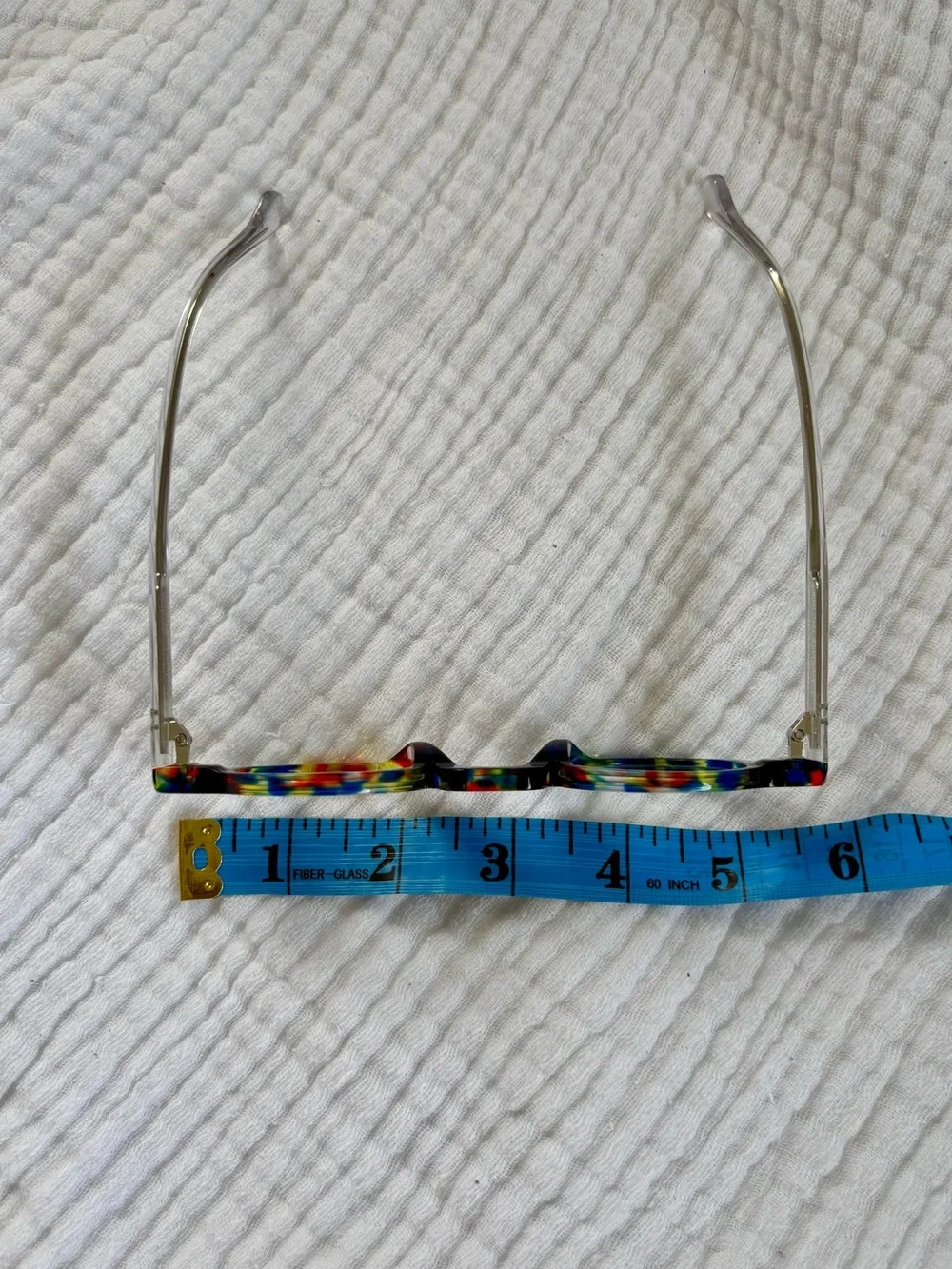 Colorful Round Glasses • Rainbow Acetate Frames